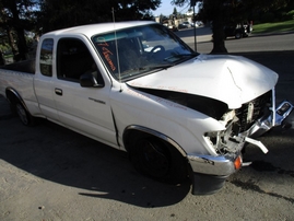 1997 TOYOTA TACOMA STD XTRA CAB SHORT BED WHITE 2.4L MT 2WD Z15065